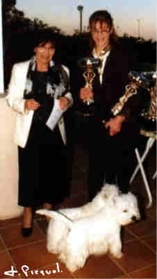 Photo Pr�sidente R�gine Choisy et P. Bamas